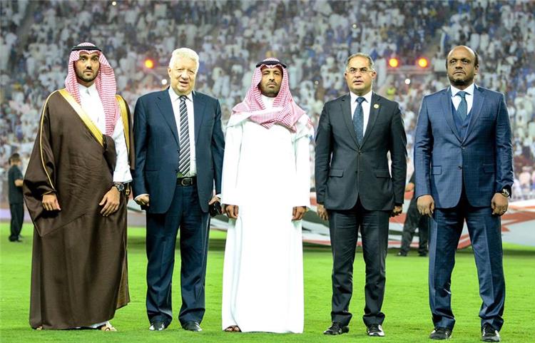 محمد بن فيصل ومرتضى منصور 