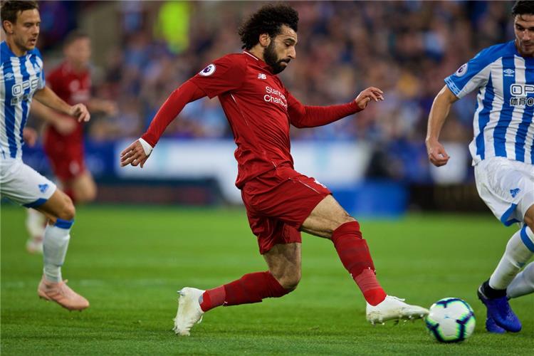 فيديو محمد صلاح يهز شباك هدرسفيلد ويصل لهدفه الـ50 في البريميرليج