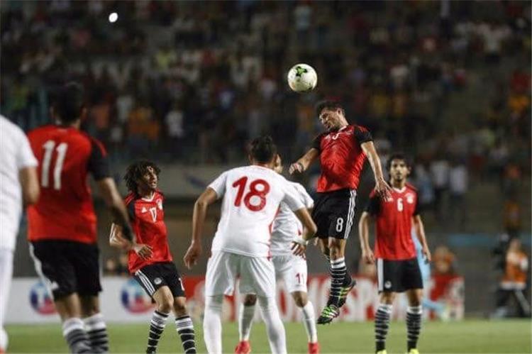 صورة أرشيفية من مباراة مصر وتونس