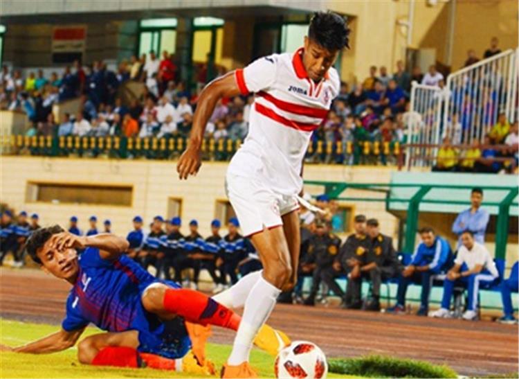 حميد احداد مهاجم نادي الزمالك