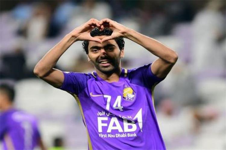حسين الشحات لاعب العين الإماراتي