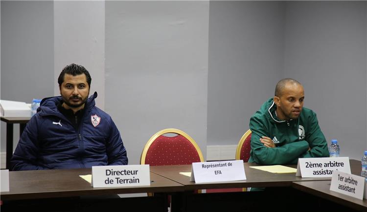 ممثل الزمالك في الاجتماع الفني