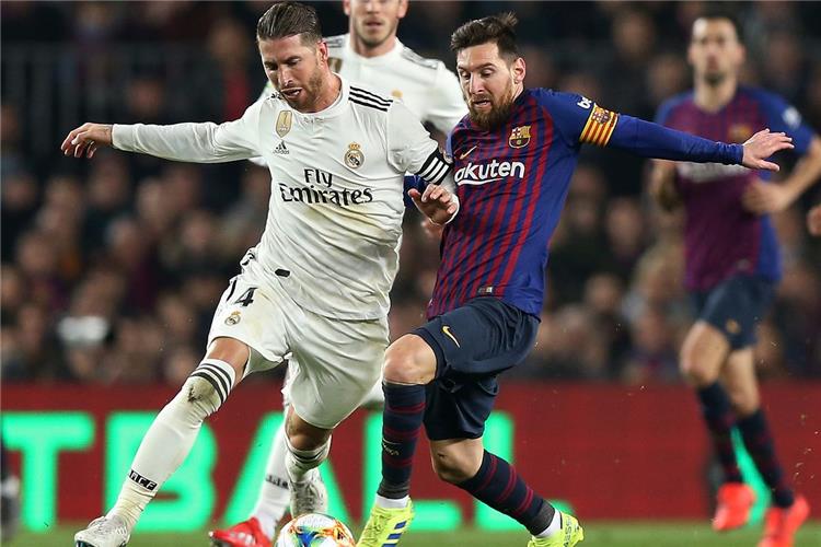 تشكيل المباراة راموس يقود ريال مدريد أمام برشلونة وميسي أساسي ا