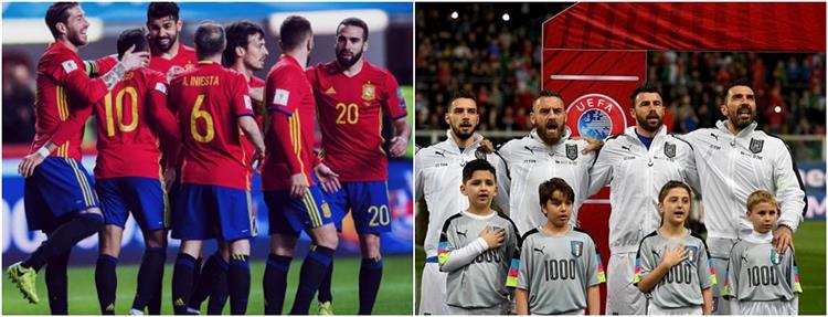 تصفيات المونديال إسبانيا تكتسح الكيان الصهيوني برباعية وإيطاليا تعبر ألبانيا بثنائية في المباراة رقم 1000 لبوفون