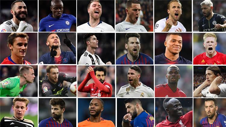 أفضل 25 لاعب في العالم 2019