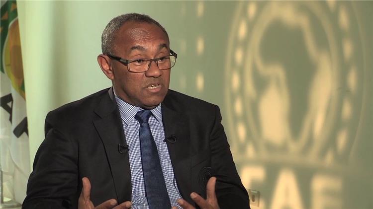 أحمد احمد رئيس الاتحاد الإفريقي لكرة القدم