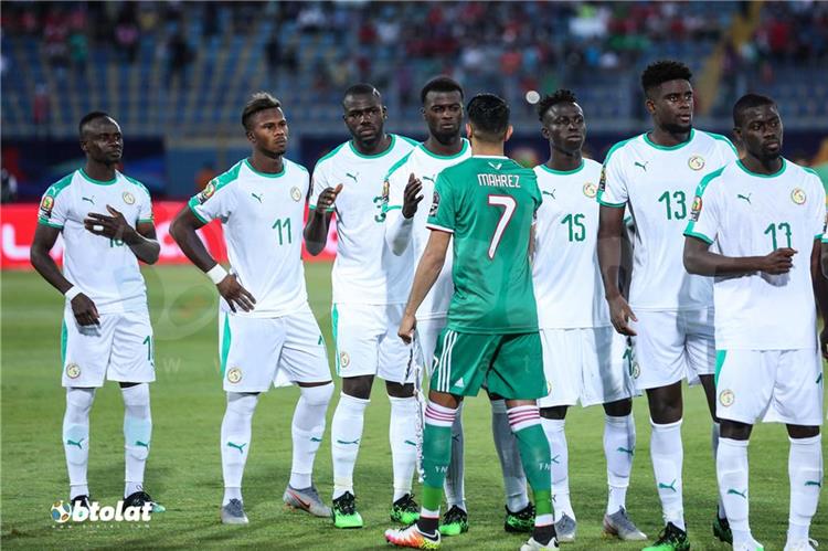 مباي نيانج في مباراة الجزائر والسنغال امم افريقيا 2019