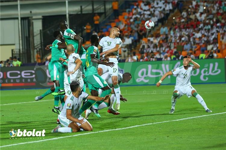 جانب من مباراة الجزائر والسنغال بنهائي أفريقيا