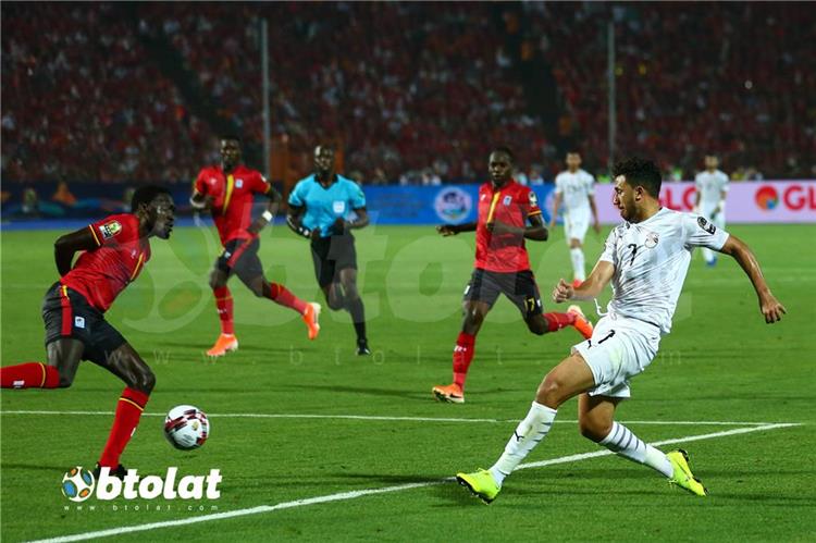 مباراة مصر وأوغندا في كأس أمم إفريقيا
