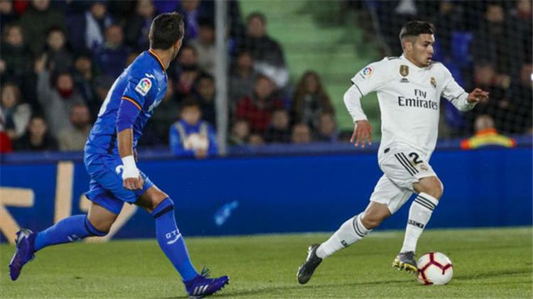 ابراهيم دياز لاعب ريال مدريد الاسباني