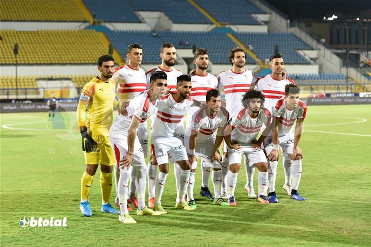 فريق الكرة بنادي الزمالك