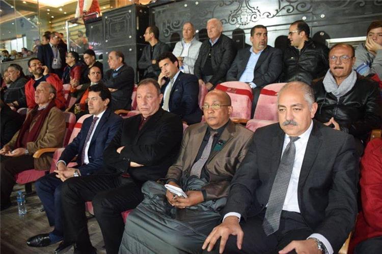 وزير الرياضة في مباراة الأهلي وصن داونز