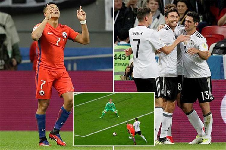 كأس القارات التعادل الإيجابي يحسم مواجهة ألمانيا وتشيلي