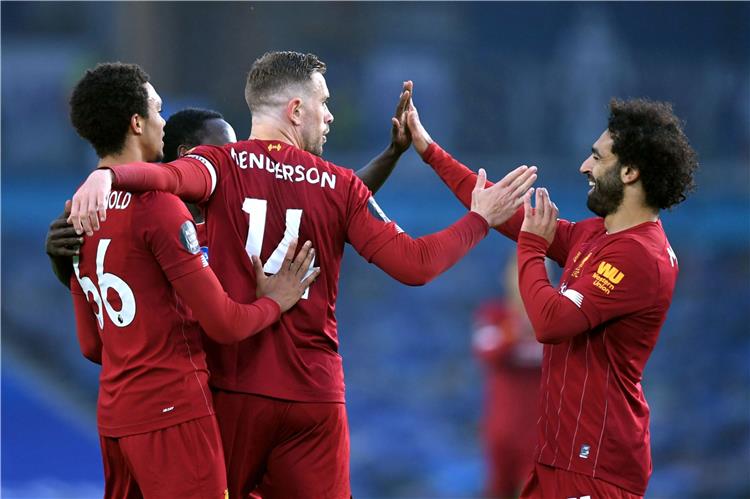 ترتيب هدافي الدوري الإنجليزي بعد هدفي محمد صلاح في مباراة ليفربول وبرايتون بطولات