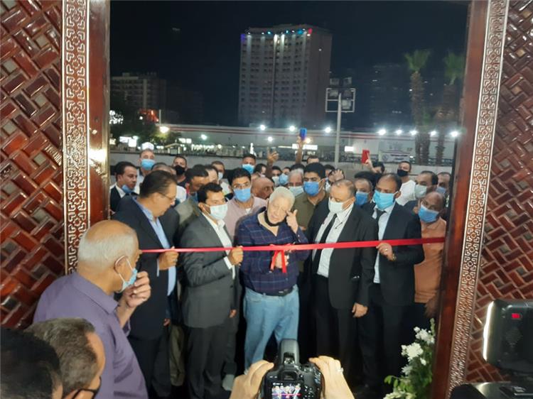 افتتاح مسجد الزمالك