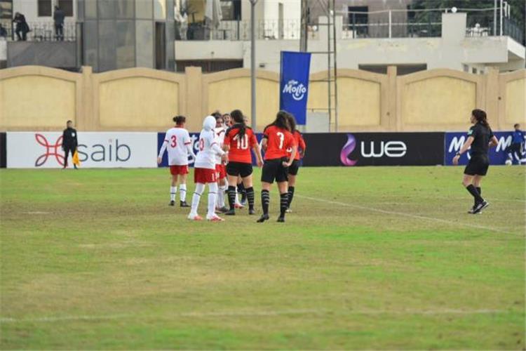 مباراة مصر ولبنان للكرة النسائية