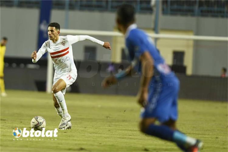 احمد فتوح من مباراة الزمالك واسوان