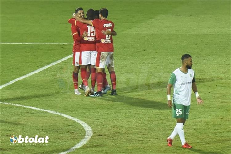حسام عاشور لاعب الاتحاد السكندري من مباراة الاهلي