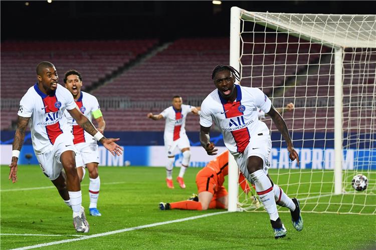 فيديو | مويس كين يسجل هدف باريس سان جيرمان الثالث أمام برشلونة - بطولات