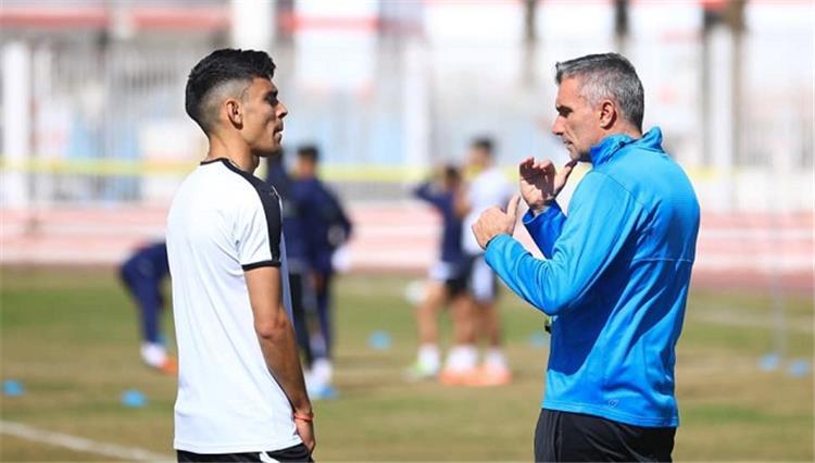 كارتيرون واشرف بن شرقي من مران الزمالك