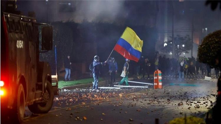 الأحداث في كولومبيا