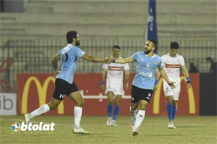 مباراة الزمالك وغزل المحلة في الدوري