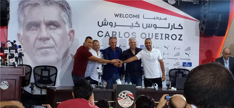 مؤتمر كارلوس كيروش: حياتي كلها ستكون لمنتخب مصر.. وهدفنا الفوز على ليبيا لو على ملعب رملي - بطولات
