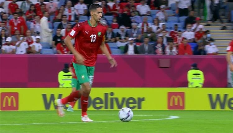 بدر بانون لاعب منتخب المغرب