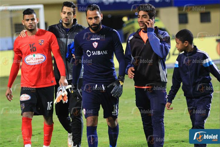 حلمي جنش فشل فى التصدي لركلات الترجيح فى استعدادات السوبر