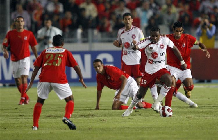 دوري الأبطال فيديو النجم يتقدم على الأهلي بصاروخية بن عمر