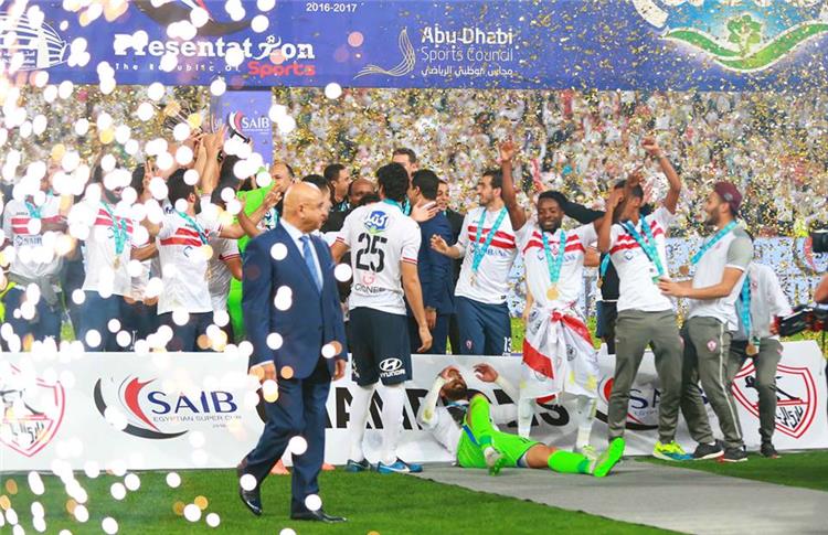 السوبر إبراهيم صلاح يهدي اللقب لشيكابالا ويوجه شكر خاص لثنائي الزمالك