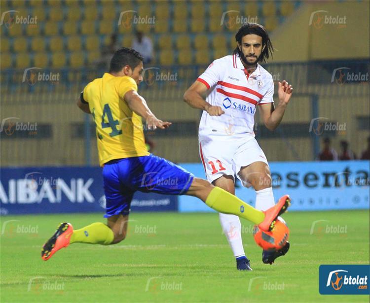 ناصف يتوجه إلى بتروسبورت للمشاركة في مران الزمالك