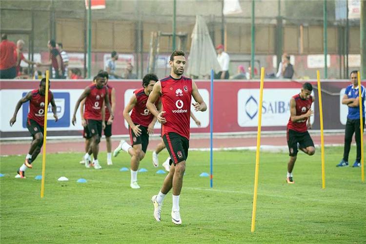 اخبار الاهلى ثنائي الفريق يغيب عن المران الجماعي