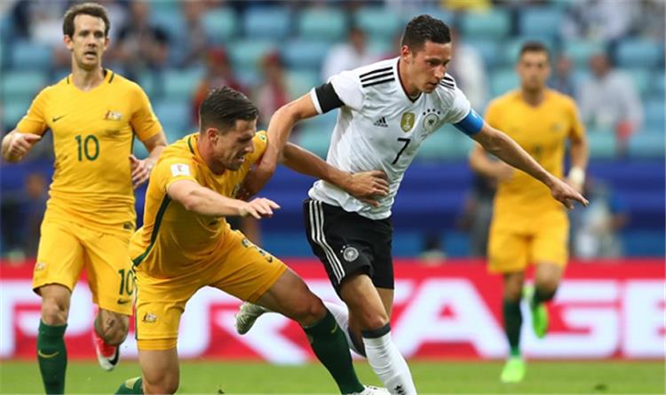 كأس القارات ألمانيا تقتنص ثلاث نقاط بعد فوزها على أستراليا