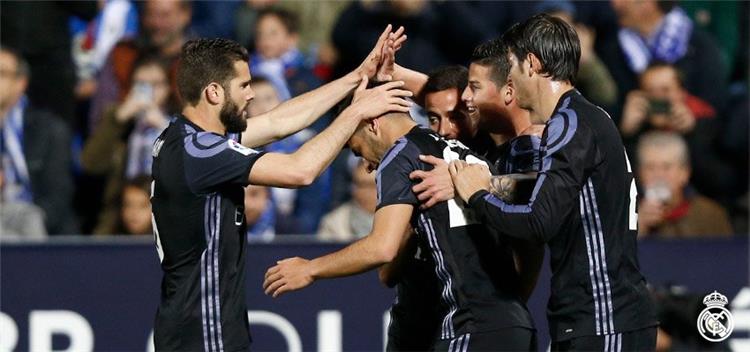 نتائج_الليجا ريال مدريد يواصل تصدر الدوري بفوز مثير على ليجانيس في غياب رونالدو وتألق خاميس وموراتا