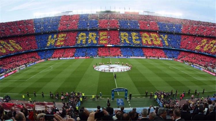 أخبار برشلونة يستعد لباريس سان جيرمان بـ تيفو و80 ألف علم