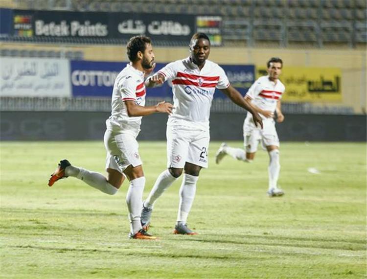 بالفيديو الشوط الأول الزمالك يتقدم على المقاولون بهدف رفعت