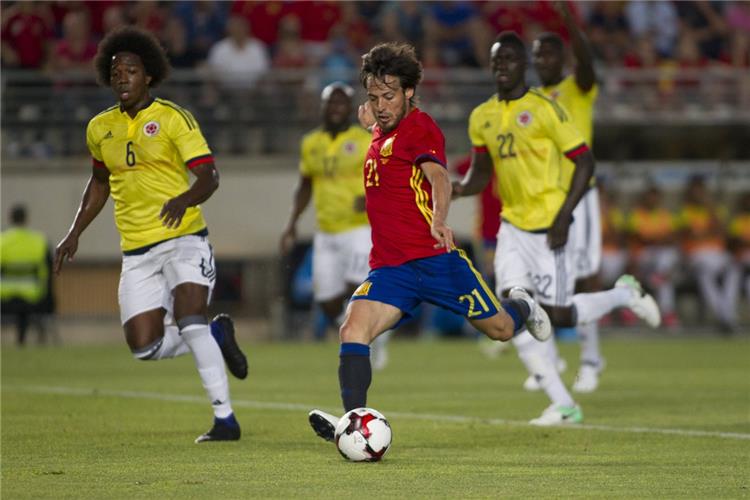 مباريات ودية موراتا يقود إسبانيا لتعادل صعب مع كولومبيا