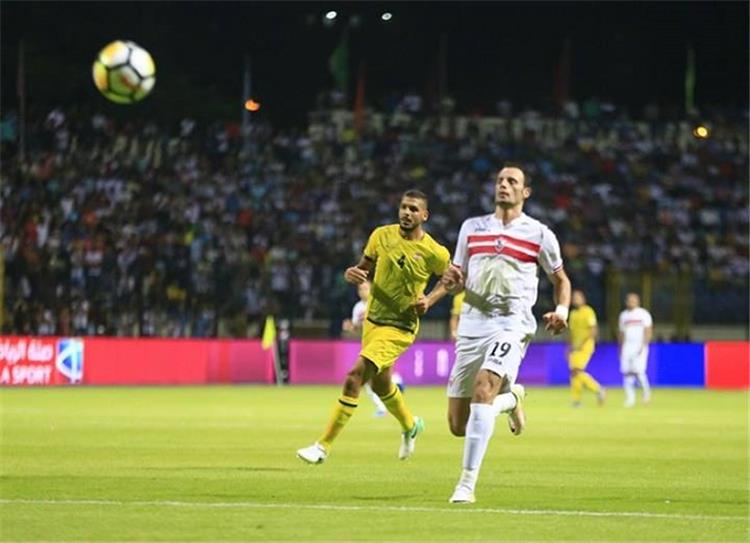البطولة العربية شوط أول سلبي بين الزمالك والعهد اللبناني