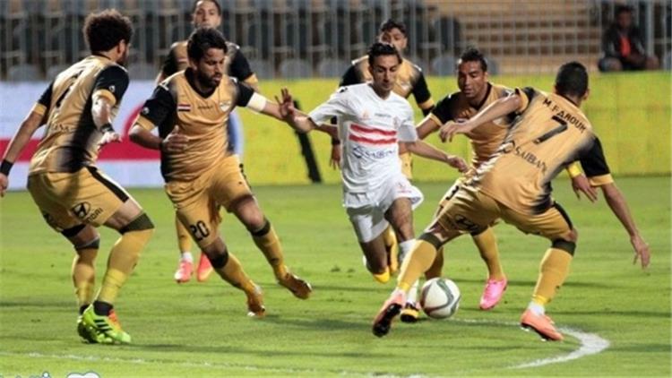 فيديو الإنتاج الحربي يلدغ الزمالك بتسديدة السعيد