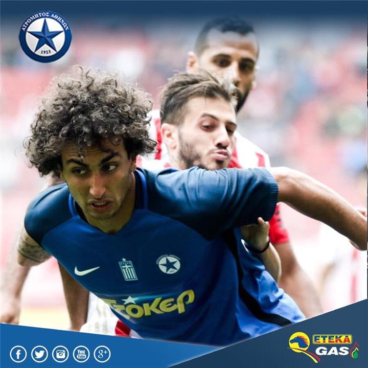 بالفيديو عمرو وردة يصنع فوز أتروميتوس أمام أولمبياكوس في الدوري اليوناني