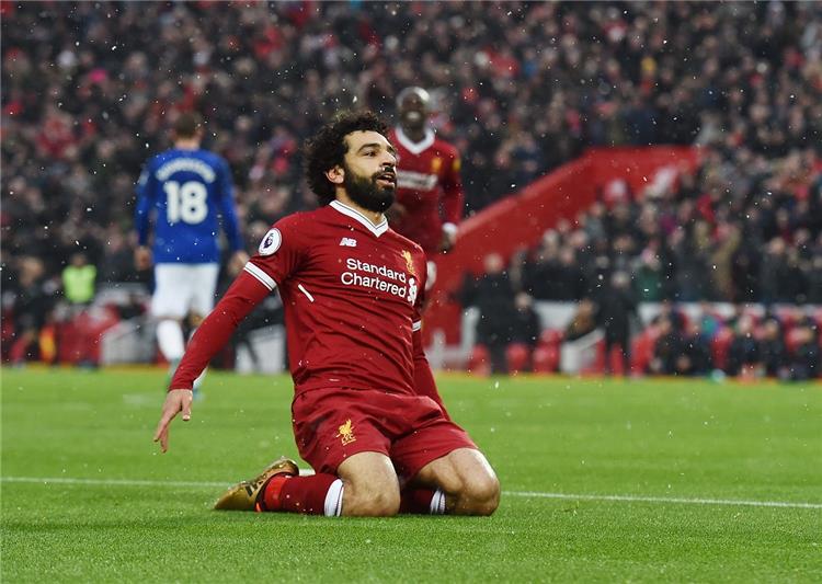 فيديو محمد صلاح يسجل وليفربول يسقط في فخ إيفرتون بعد استبداله