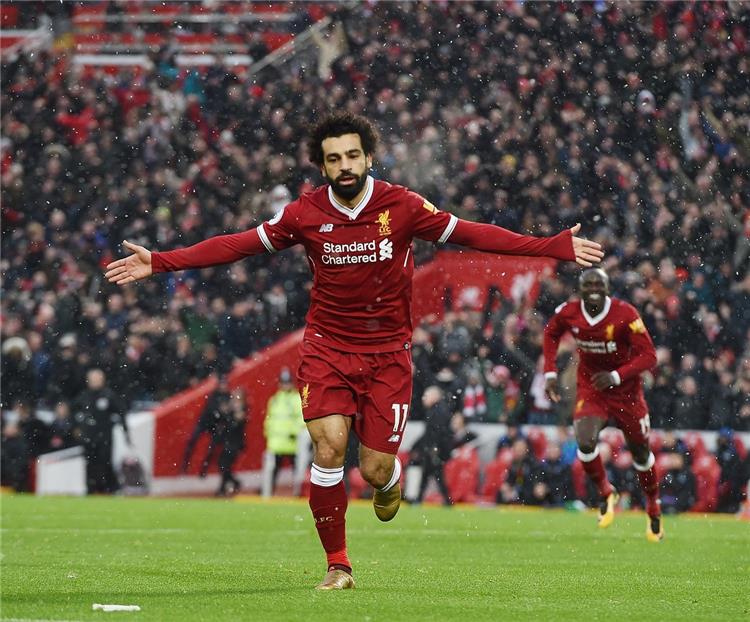 كيف كان رد فعل جماهير ليفربول بعد تبديل محمد صلاح أمام إيفرتون