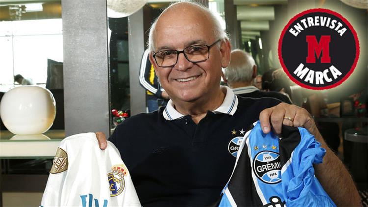 روميلدو بولزان رئيس نادي جريميو البرازيلي