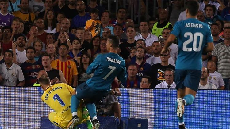 كلاسيكو الأرض ثمانية لاعبين من ريال مدريد يعرفون الطريق إلى شباك برشلونة