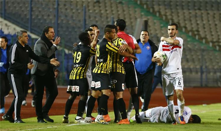 مباراة الزمالك والمقاولون العرب