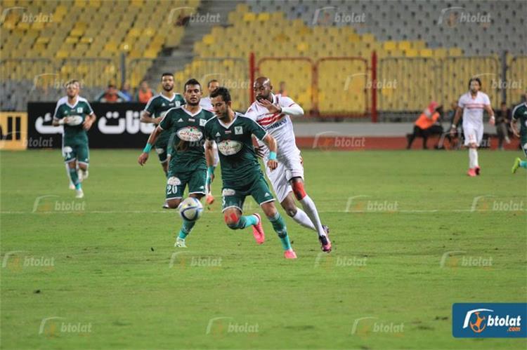 المصري يهزم أسوان بثنائية ويواصل مطاردة الزمالك