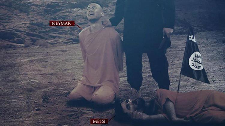 داعش يواصل تهديداته برسالة ملغومة لـ نيمار