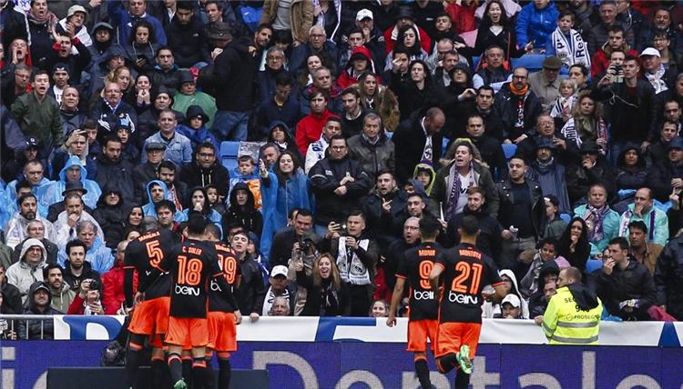 أخبار صورة الموقع الرسمي لليجا يحتفل بحفاوة بهدف الفوز لريال مدريد أكثر من تعادل فالنسيا