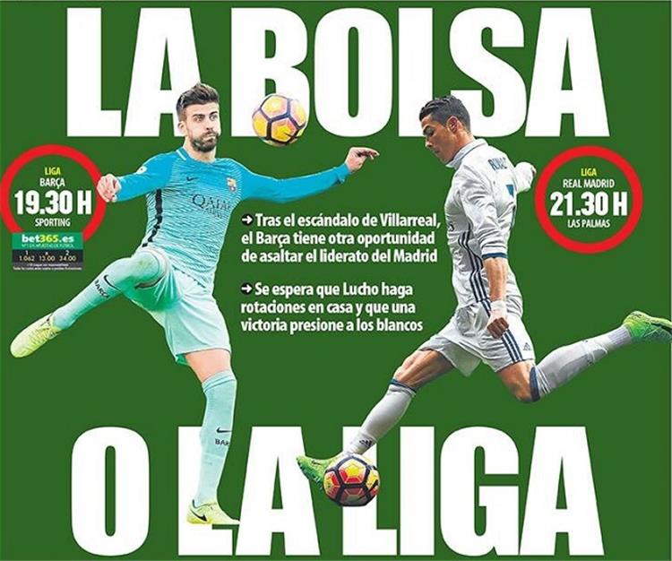 البرنابيو ينتظركم وخيخون يتسلح بأطوال لاعب في الليجا أبرز عناوين الصحف الإسبانية
